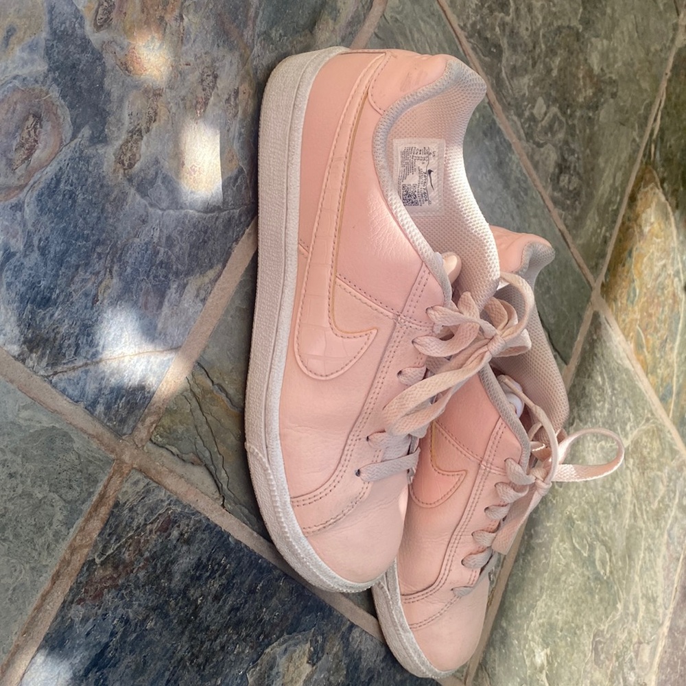 Light pink Nike sneakers